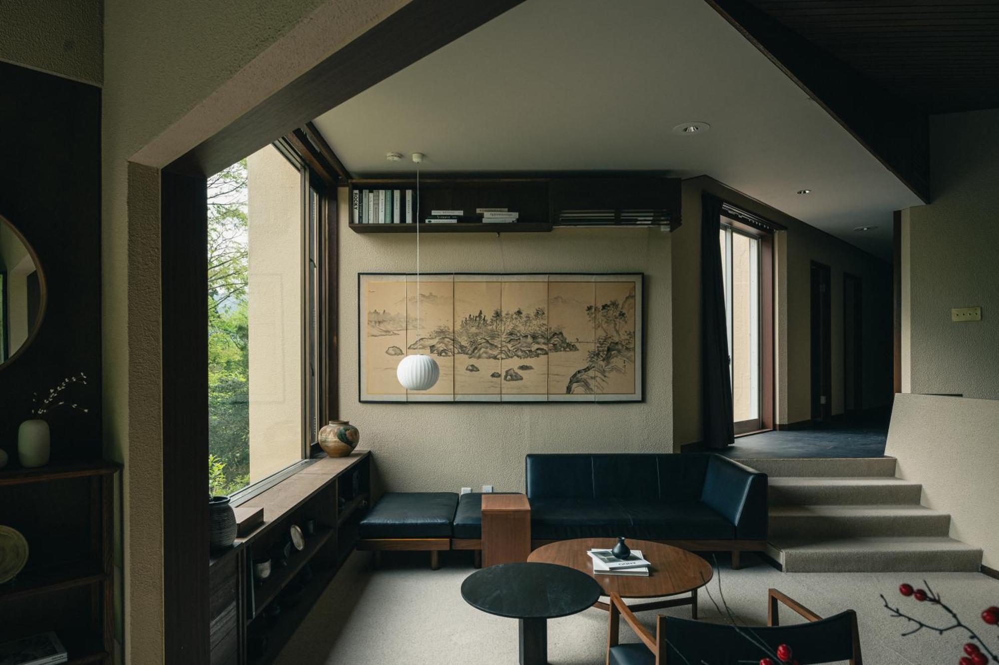 Aknot Hakone 大涌谷を望むモダニズム建築 東京から90分 Villa Екстериор снимка