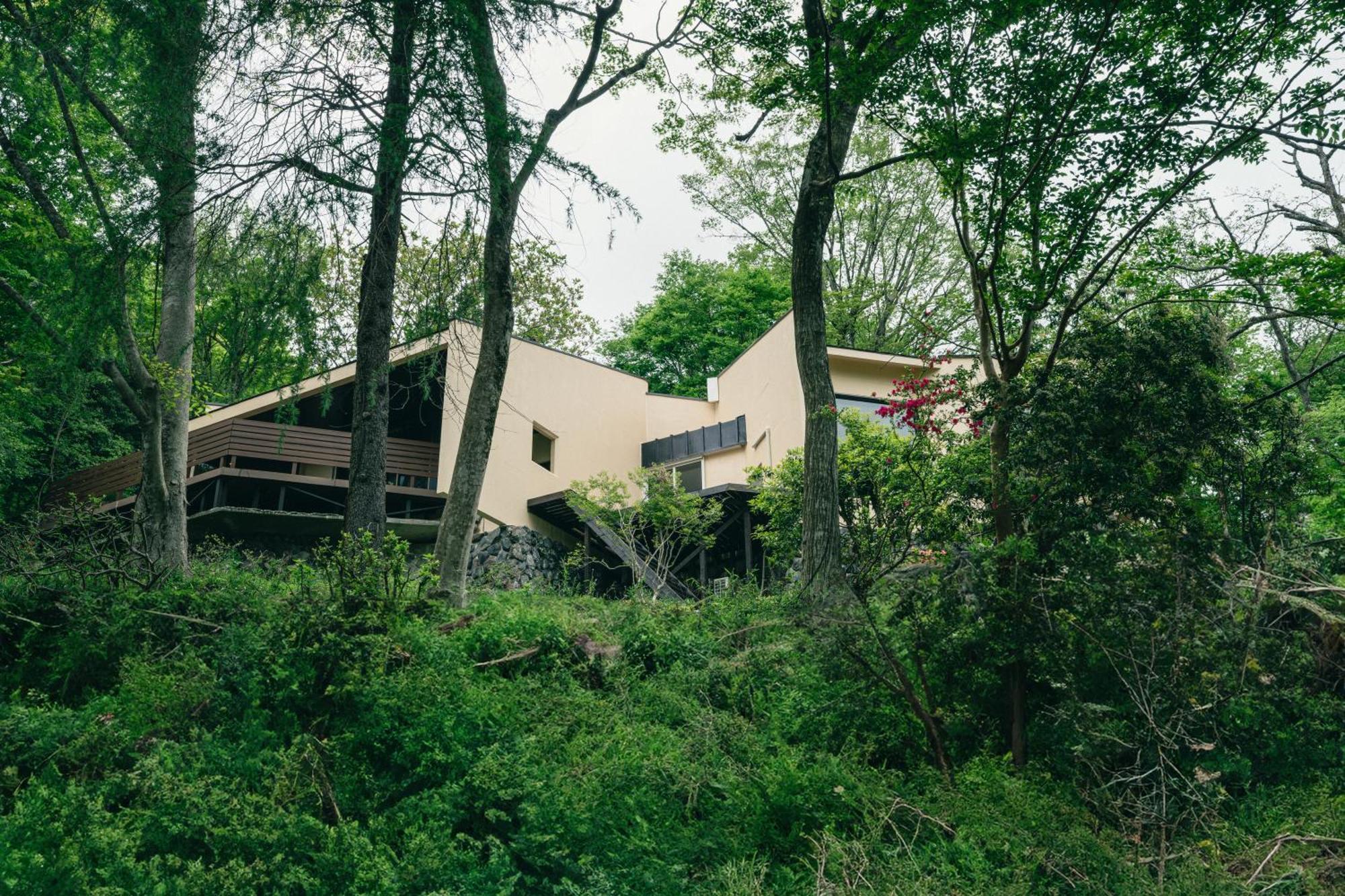 Aknot Hakone 大涌谷を望むモダニズム建築 東京から90分 Villa Екстериор снимка
