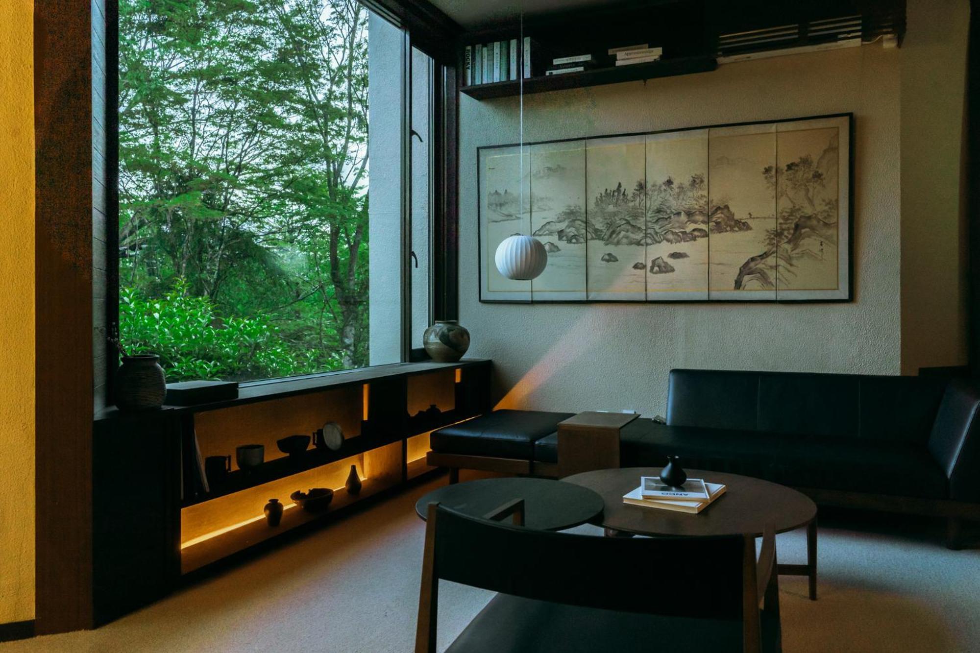 Aknot Hakone 大涌谷を望むモダニズム建築 東京から90分 Villa Екстериор снимка